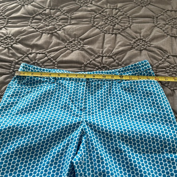 Laundry By Shelli Segal Blue & White Size 8 Shorts 🩵🏝️ - Picture 5 of 11